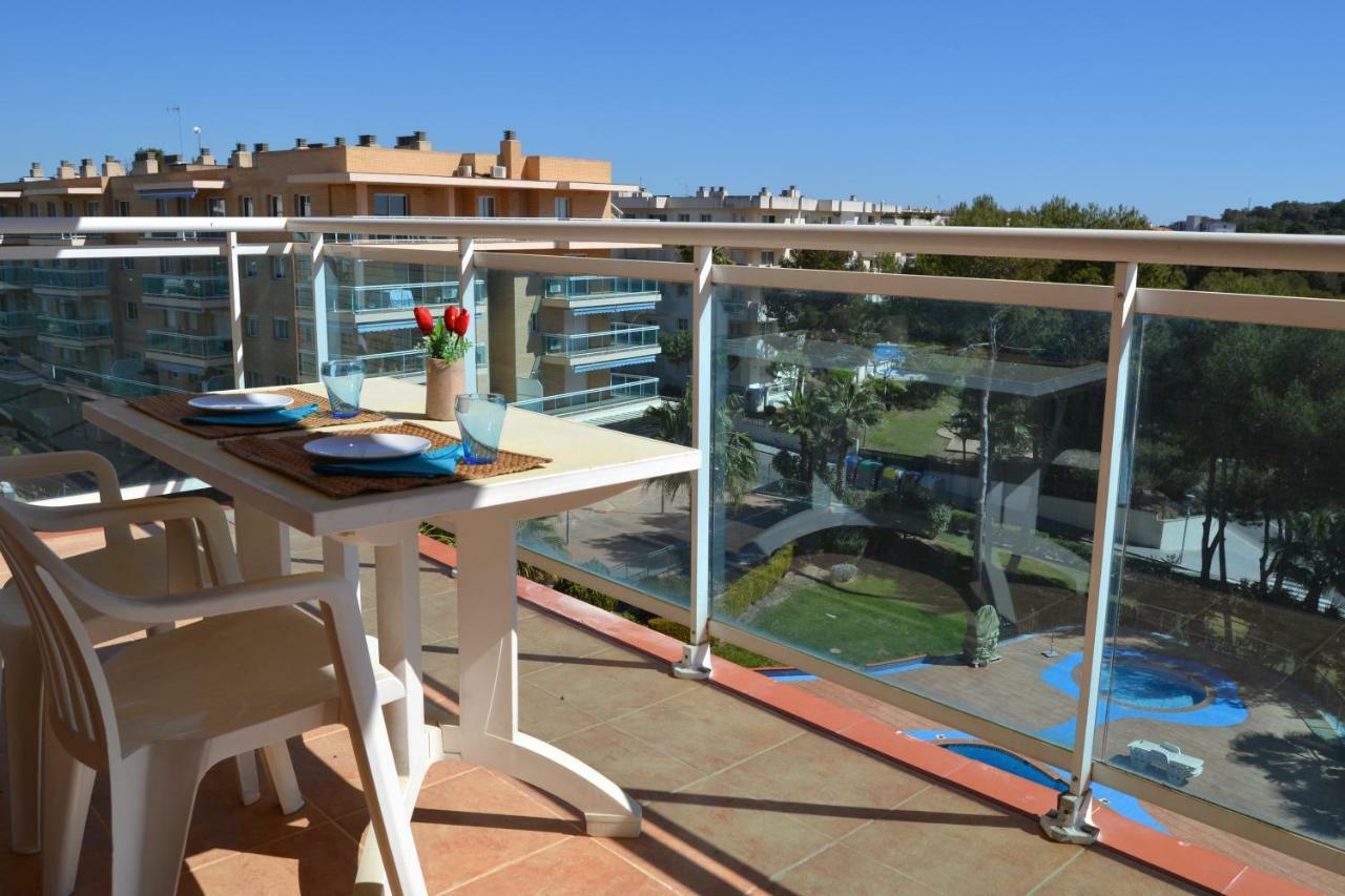 Lovely Familiar Apartment With Pool In Cap Salou Ngoại thất bức ảnh